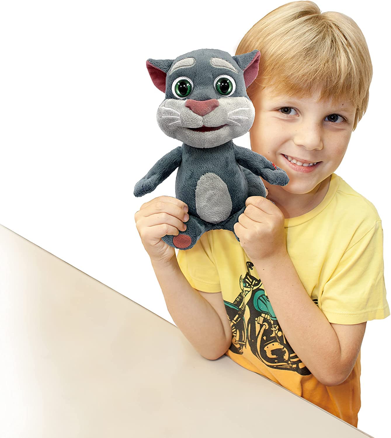 購入可くぅちゃんtom様 Dragon-i Toys Talking Tom Animated Interactive Stuffed Cuddly
